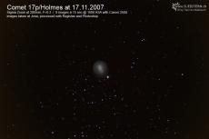 2007-11-17 - Comet 17p Holmes 200mm